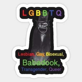 LGBTQ - Babadook Sticker